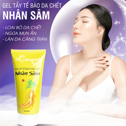 Tẩy Tế Bào Chết Nhân Sâm N Collagen bước skincare quan trọng không thể thiếu