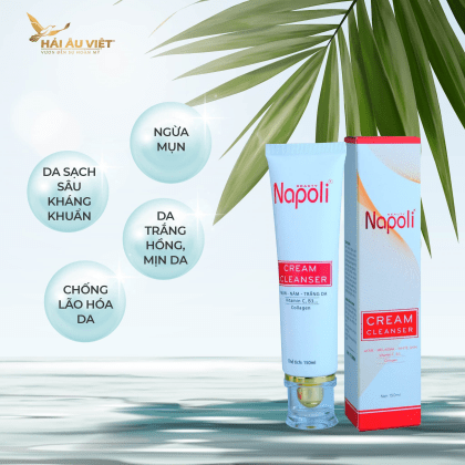 Sử dụng sữa rửa mặt Napoli đều đặn mỗi ngày giúp đánh bay tế bào chết cứng đầu