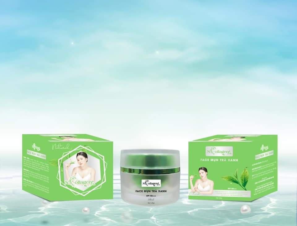Kem Face Giảm Mụn Tinh Chất Trà Xanh N Collagen hiệu quả sau 7 đến 10 ngày sử dụng