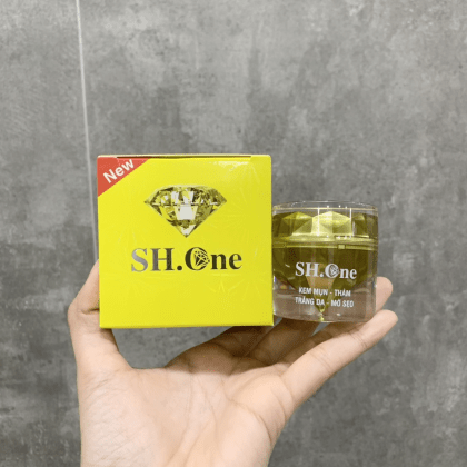 Kem Mụn Thâm Dưỡng Trắng Da SH One Chiết Xuất Rau Diếp Cá chính hãng