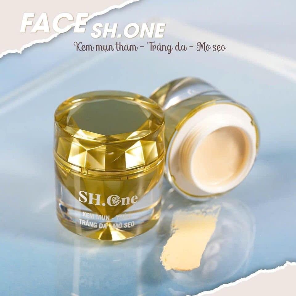 Kem Mụn Thâm Dưỡng Trắng Da SH One Chiết Xuất Rau Diếp Cá chính hãng
