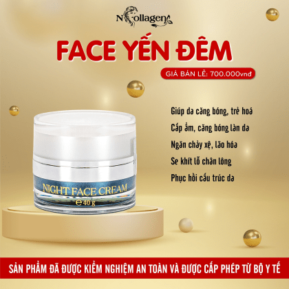 Kem Face Tổ Yến Ban Đêm N Collagen