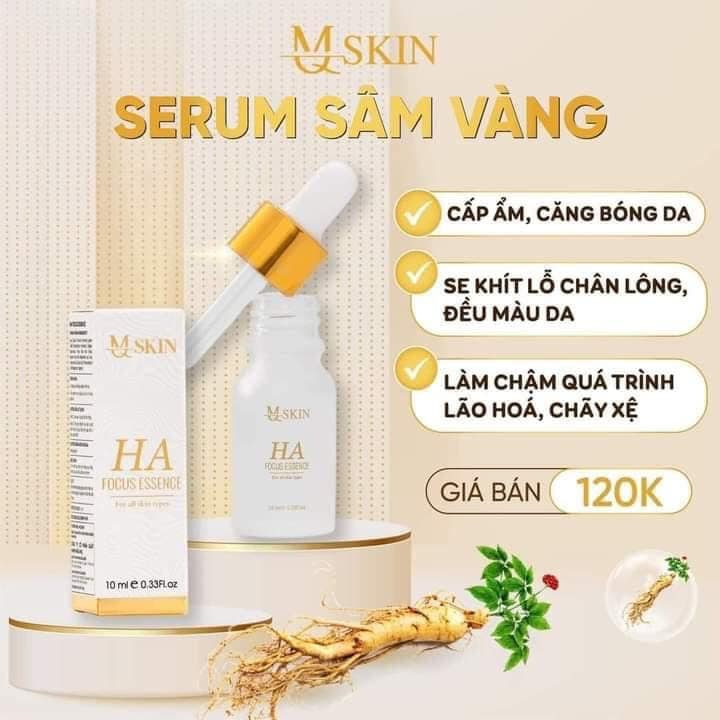 Combo Kem Face Sâm Vàng MQ Skin chính hãng