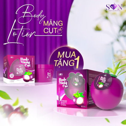 Body măng cụt X5 trắng nhanh gấp 5 lần