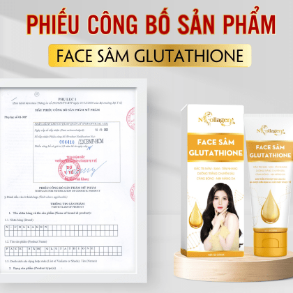 Kem Face Sâm Glutathione N Collagen Cho làn da căng bóng mướt mịn