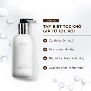 Dầu xả Vi Jully giúp phục hồi tóc khô  xơ gãy rụng phục hồi cực tốt cho tóc tả tơi do quá trình làm tóc và sử dụng hóa chất