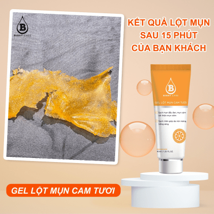 Gel Lột Mụn Cam Tươi MD Beauty Benny Car