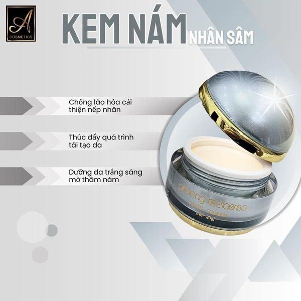 Face Serum Nám Nhân Sâm A Cosmetics Ginseng Melasma Mỹ Phẩm Phương Anh
