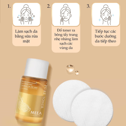 Toner Lựu Đỏ Pure MeeA Organic chính hãng