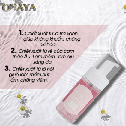 sữa rửa mặt tạo bọt nhà ONAYA là một sự lựa chọn hoàn hảo