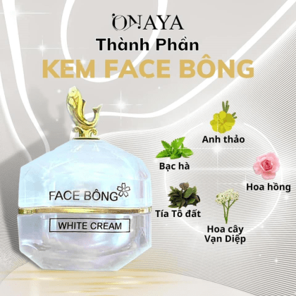 Kem Face Bông Onaya ra mắt giúp các chị em có những nỗi lo về thâm nám