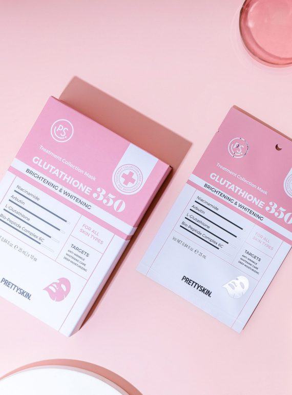 Mặt Nạ Giấy Prettyskin Treatment Collection Mask- Glutathione 350