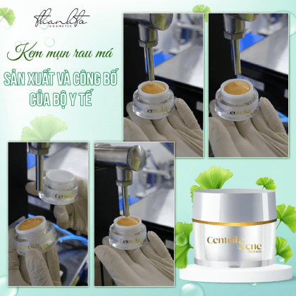 Kem Face Mụn Rau Má Jiuhe Centella Acne Thanh Tô Cosmetics 10g chính hãng