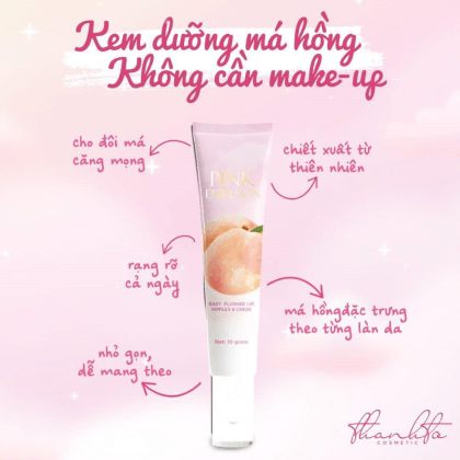 Kem Dưỡng Má Hồng Thanh Tô Cosmetics Pink Emulsion chính hãng