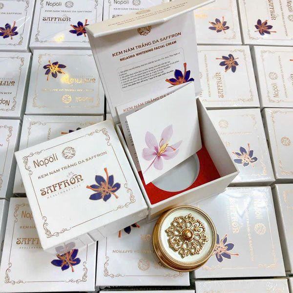 Kem Face Giảm Nám Saffron Napoli Hải Âu Việt