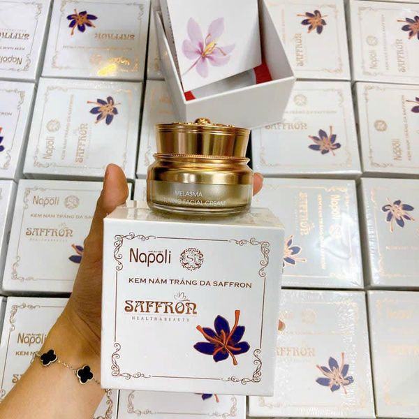 Kem Face Giảm Nám Saffron Napoli Hải Âu Việt