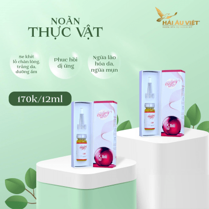 Serum Noãn Thực Vật Hải Âu Việt rất nhiều công dụng