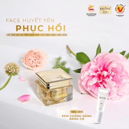 Kem Huyết Yến đặc trị nám, dưỡng trắng của KBONE TOP BEAU