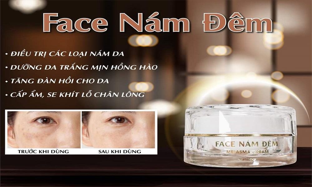 Kem Face Nám Đêm Ncollagen chuyển đặc trị Nám với các thành phần đặc trị tăng cường bảo vệ da
