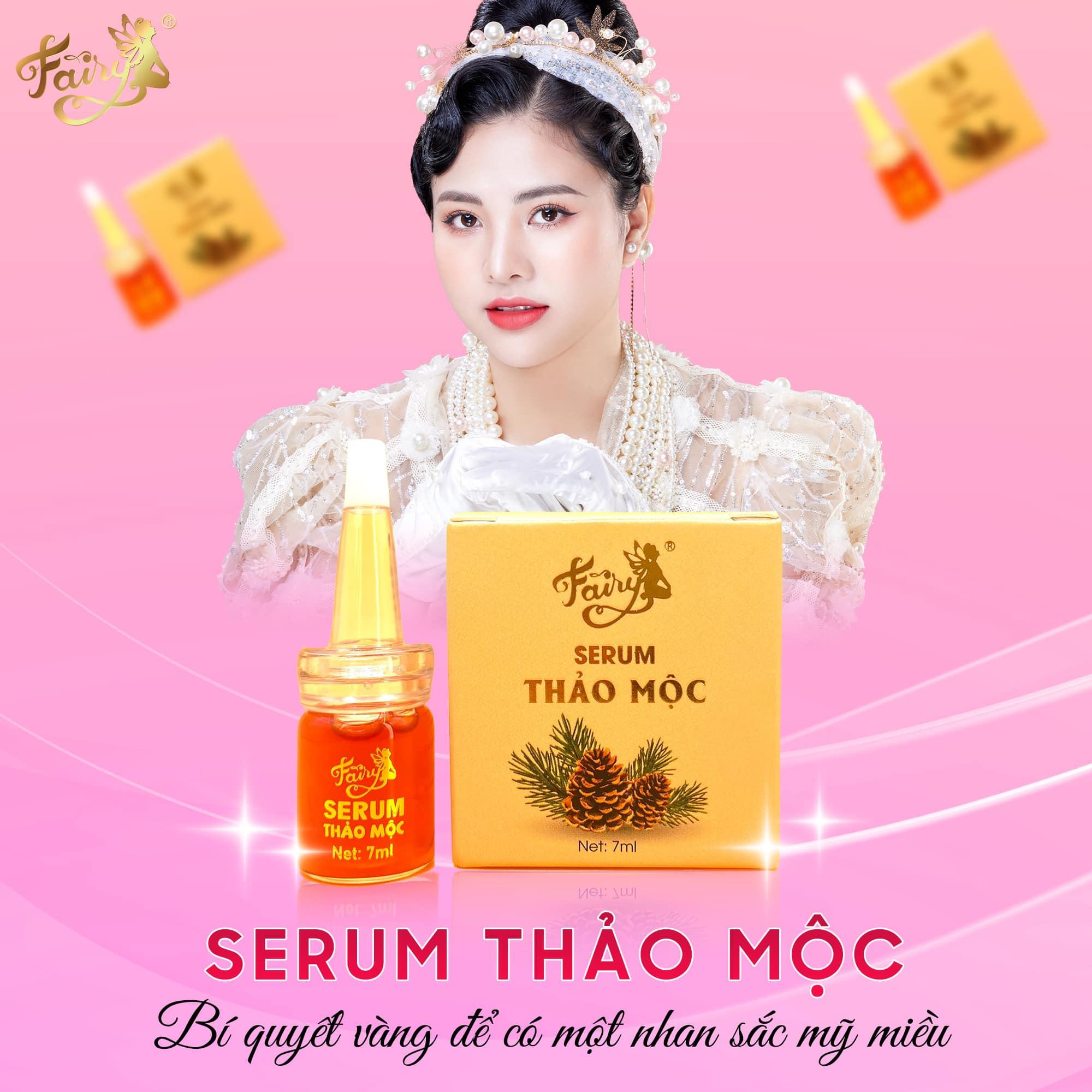 Serum thảo mộc Fairy mini 7ml với tinh chất phục hồi các tế bào da sâu từ bên trong