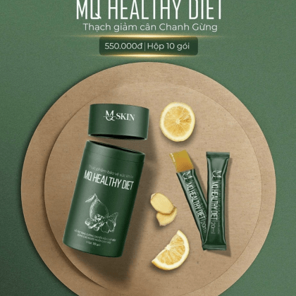 Thạch Giảm Cân Chanh Gừng MQ Skin Healthy Diet đừng nhịn ăn hãy ăn ngon mà vẫn giảm cân hiệu quả