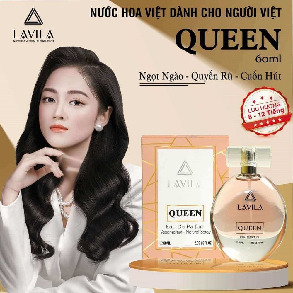 Nước hoa LAVILA Queen phong cách ngọt ngào quyến rũ cuốn hút