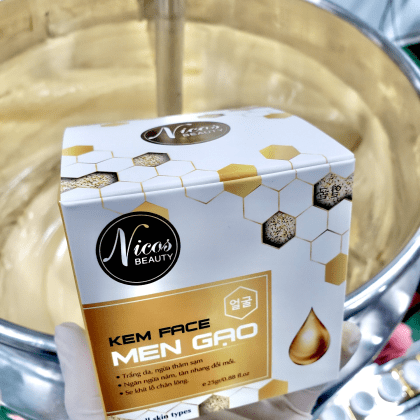 Kem Face Men Gạo Nicos Beauty một sản phẩm thuộc thương hiệu Nicos Beauty