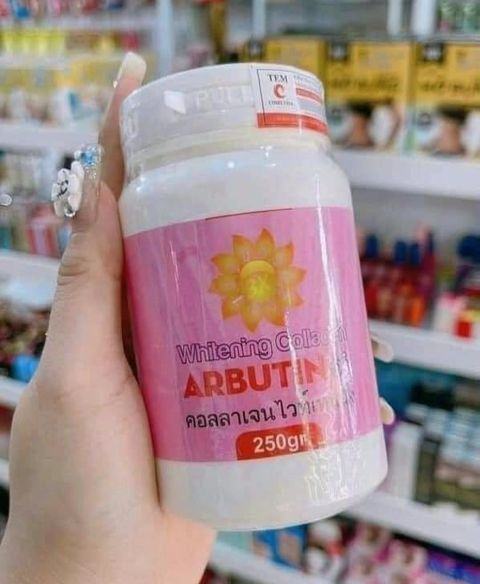Kích Trắng Abutine 100g Màu Hồng chất kem bao xịn