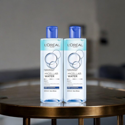 Nước Tẩy Trang L'Oreal 3in1 Micellar xanh - Công nghệ Hiện Đại- Đa chức năng