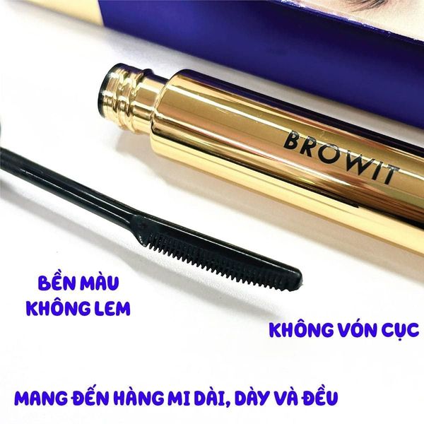 Được mệnh danh là dòng mascara chống thấm nước siêu đẳng  Brownit My Everyday Mascara