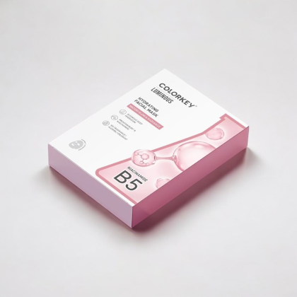 Mặt nạ giấy colorkey cấp ẩm dịu da với vitamin B5, cấp ẩm vượt trội - khôi phục hàng rào bảo vệ da