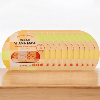 Mặt nạ Banobagi Stem Cell Vitamin Mask Whitening & Dark Spot Care chống nhăn da, trắng da, mờ nám