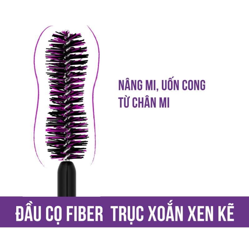 Mascara  Maybelline The Falsies Lash Lift Waterproof  Very Black 8.6ml