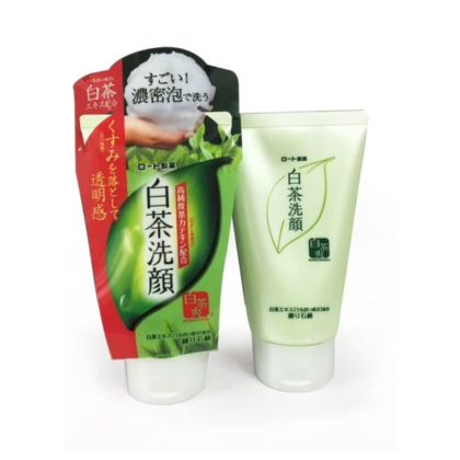 Sữa Rửa Mặt Trà xanh Rohto Shirochasou 120g dưỡng ẩm an toàn cho mọi loại da và cực kỳ hiệu quả