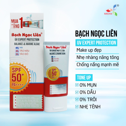 Kem Chống Nắng Bạch Ngọc Liên UV Expert Protection 50g Làm dịu da ngăn cháy nắng
