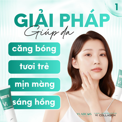 Vi Collagen Ylabcos Rejuvenating Cream kích thích quá trình sản sinh collagen