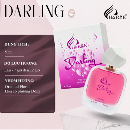 Nước Hoa Charme Darling Mùi Nữ 50ml - Hương Ngọt Ngào Quyến Rũ