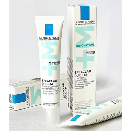 Kem Dưỡng Da Giảm Mụn La Roche - Posay Effaclar Duo+M 40ml