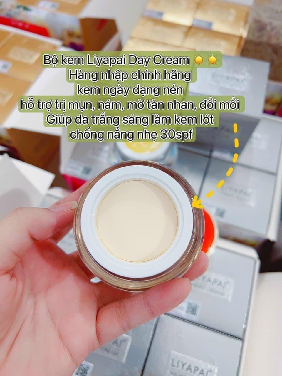 Kem Face Dưỡng Da Ban Ngày  Liyapai Day Cream Cho Da Nám Tàn Nhang