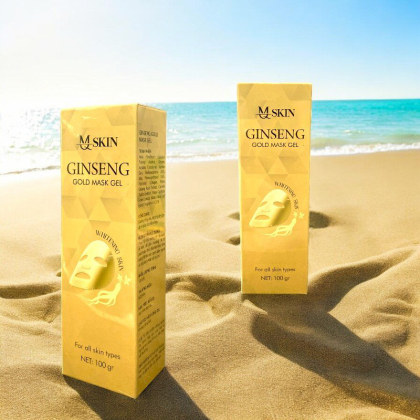 Mặt Nạ Nhân Sâm Vàng MQ Skin Ginseng Gold Mask Gel Làm săn chắc da chống lão hóa