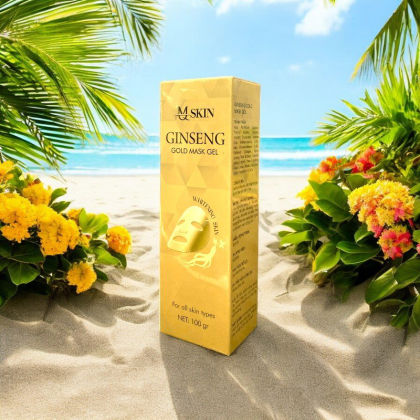Mặt Nạ Nhân Sâm Vàng MQ Skin Ginseng Gold Mask Gel Làm săn chắc da chống lão hóa
