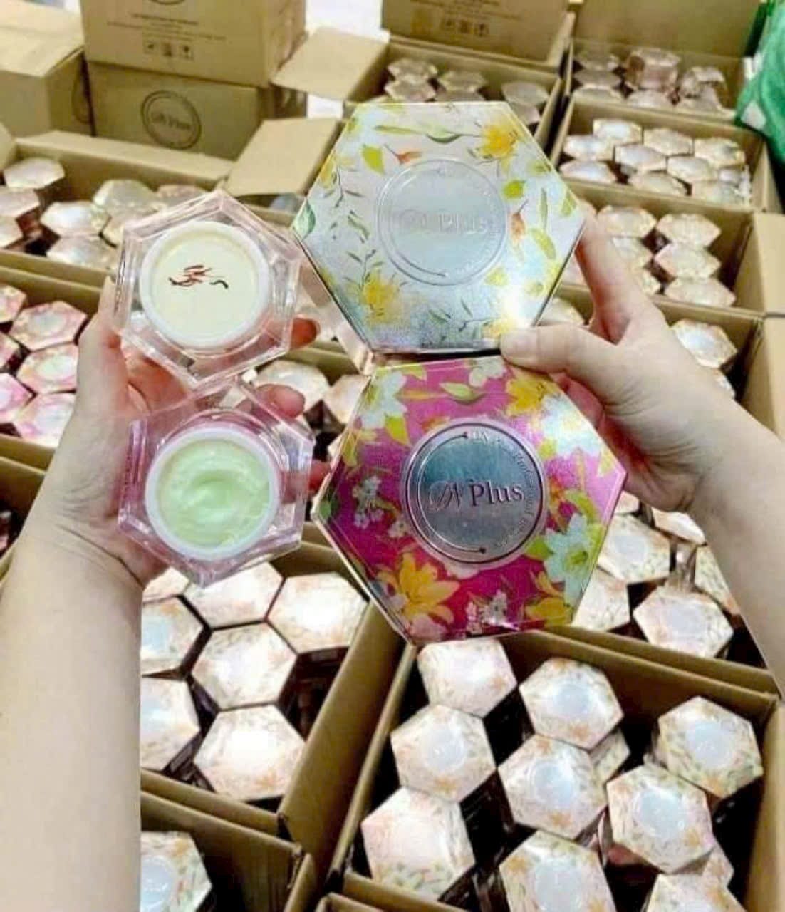 Kem Face DN Plus đêm tái tạo bong da Demejine mờ nám tàn nhang