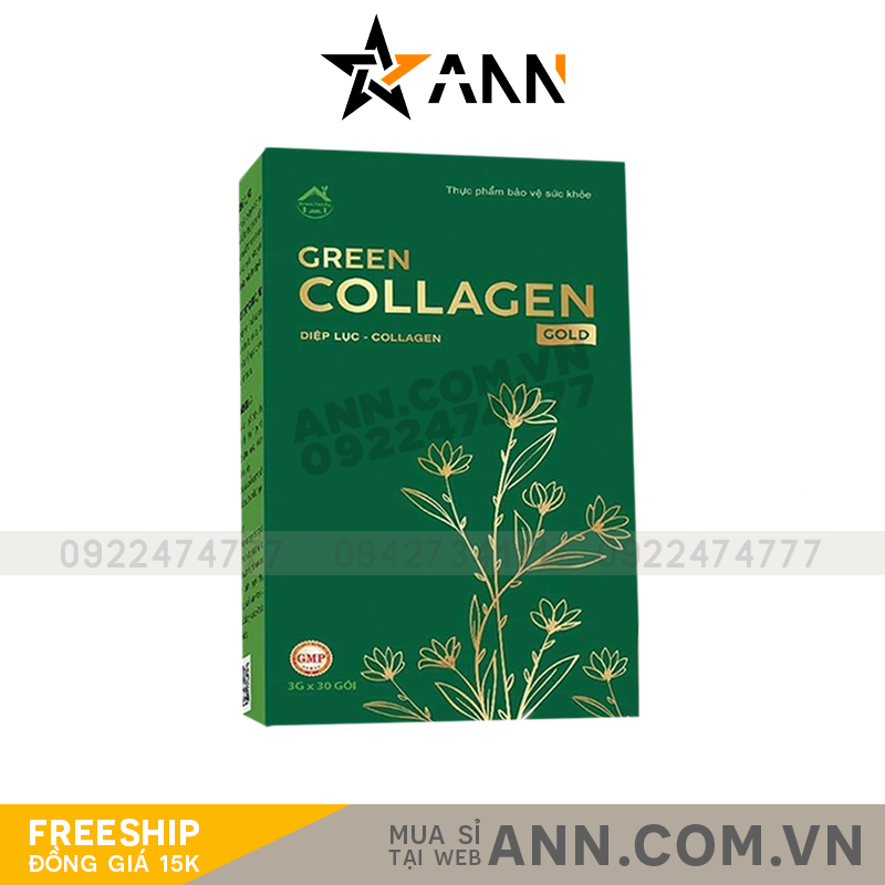 8936095911353-13.png Diệp Lục Collagen Gold Hộp Lớn 30 Gói Green Family - 8936095911353