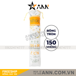 Bông Tẩy Trang Mihoo 150 Miếng - 8936112021119