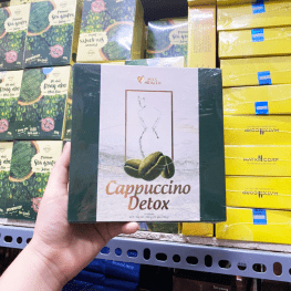 Cà phê Cappuccino Detox Max Health chính hãng - 8936188880016