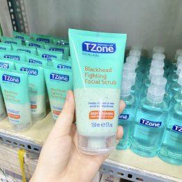 Tẩy tế bào chết T-Zone giảm mụn đầu đen Blackhead Fighting Facial Scrub 150ml - 5012368013047