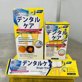 Combo Serum và Nước Súc Miệng Dental Care Doctor Beauty Chính Hãng Tặng Bột Trắng Răng