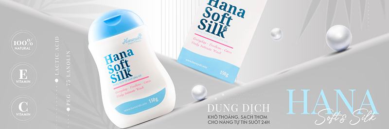 Dung dịch vệ sinh Hana Soft Silk