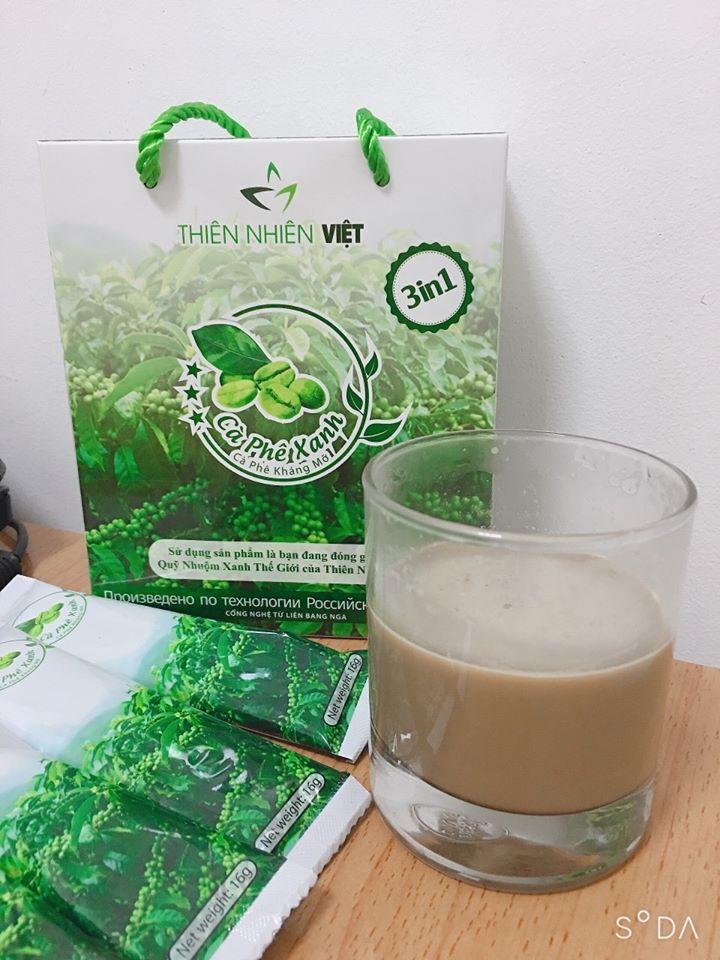 Cà phê xanh giảm mỡ Thiên Nhiên Việt