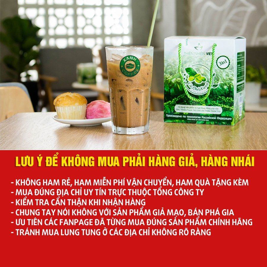 Làm thế nào để phân biệt được Cà Phê Xanh chính hãng